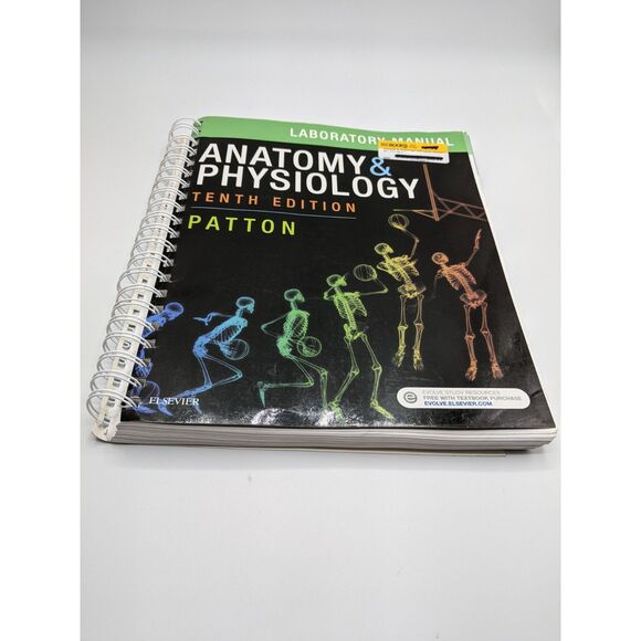 Anatomy and Physiology Laboratory Manual and E-Labs Patton 2018 Tenth Ed. 10th - Picture 1 of 3
